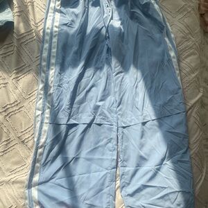 Edikted Light Blue Track Pants